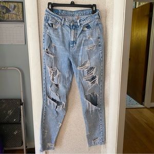American Eagle ripped jeans